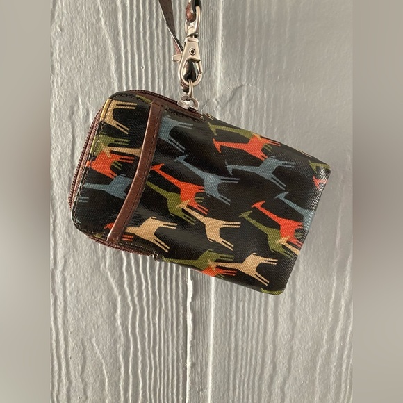 Vintage Fossil Key-Per Wristlet​ - Picture 3 of 4